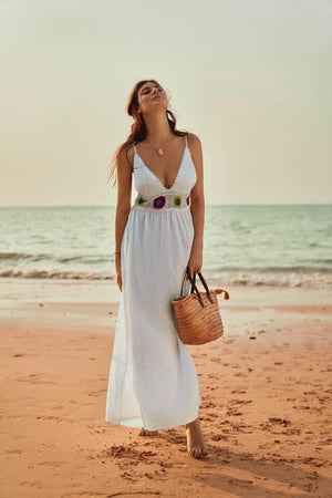 Rosa Faia Crochet Dress Vicanie's Rosa Faia Crochet Dress Vicanie's