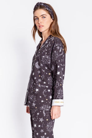PJ Salvage Flannel Pajama Set