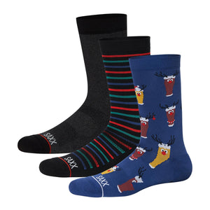 Saxx Whole Package Crew Socks 3 Pack